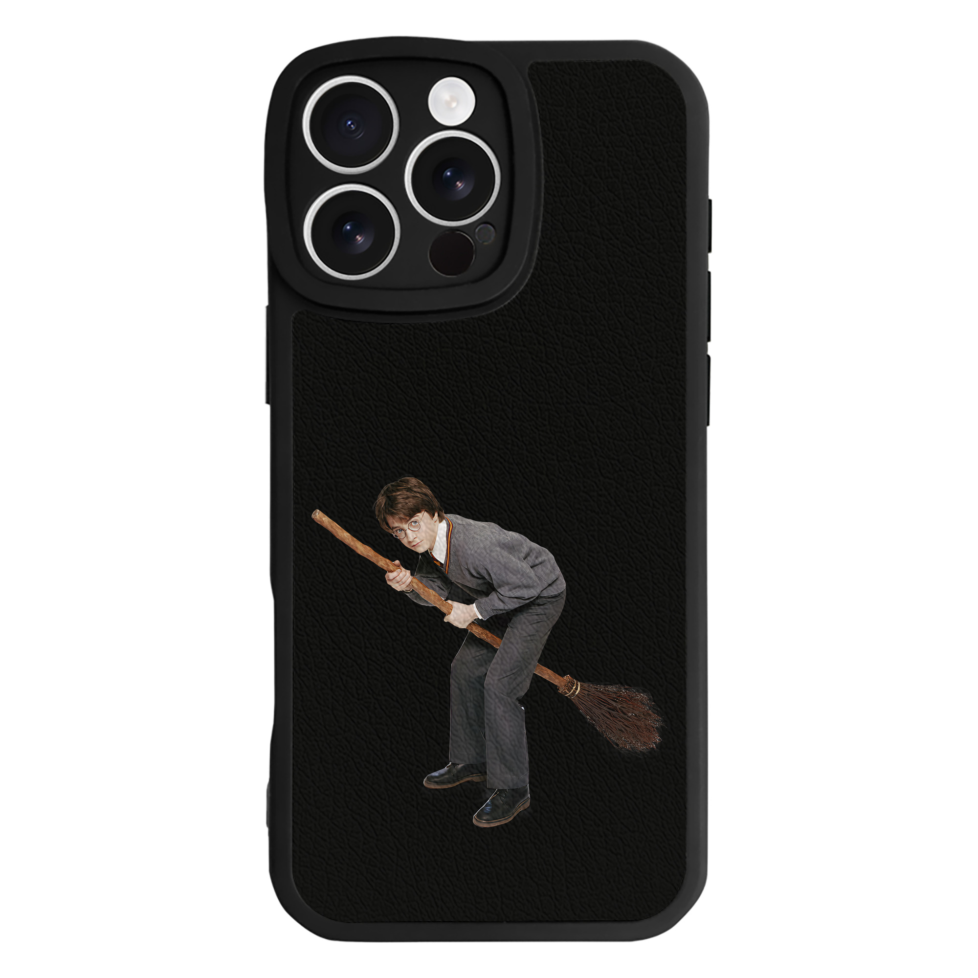 （画像用） Harry Potter ハリー・ポッターシリーズ 【iPhone 16シリーズ対応】シリコンスマホケース（レザー調） 材質：シリコン